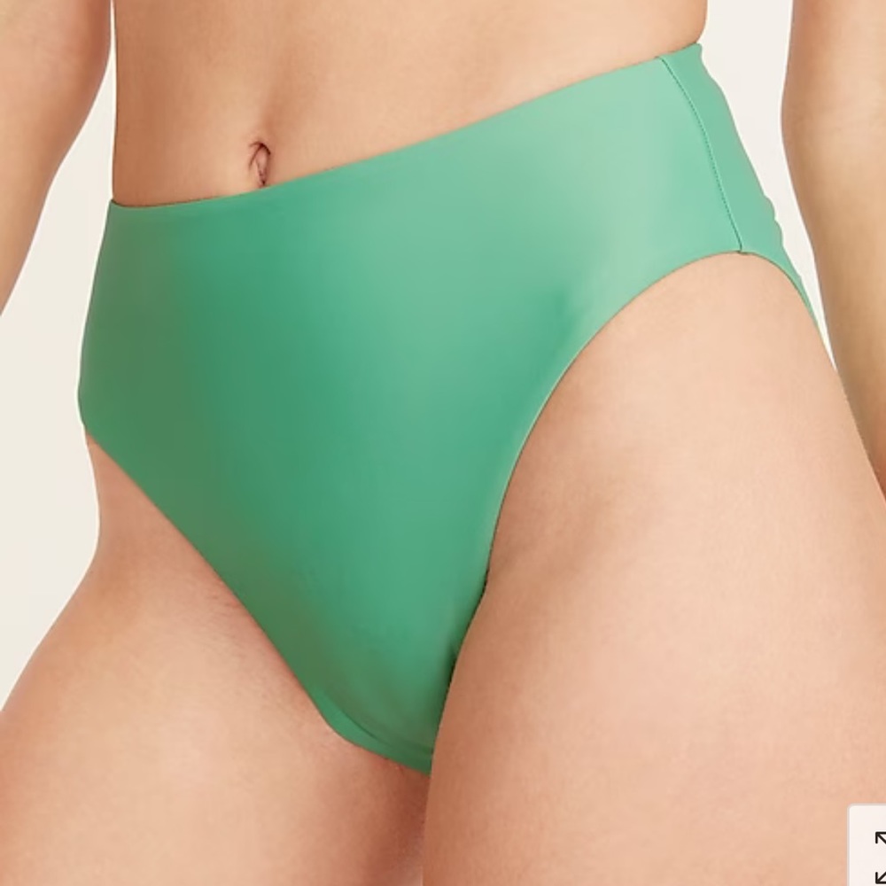 NWT J. Crew High-rise Bikini Bottom